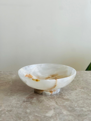 بشقاب میوه خوری سنگی