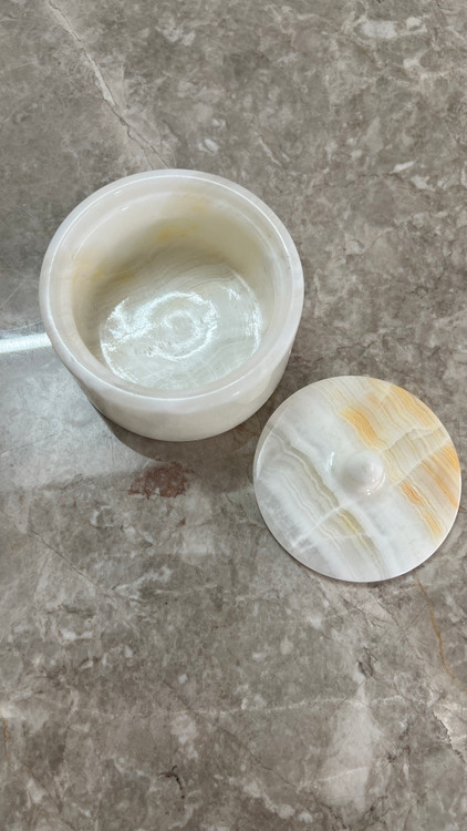 قندان سنگی جنس مرمر